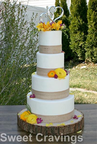 Spring Wedding - Cake by mycravings