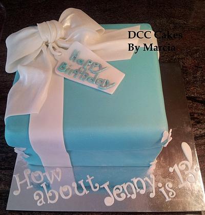 My version of the Tiffany Box... - Cake by DCC Cakes, Cupcakes & More...