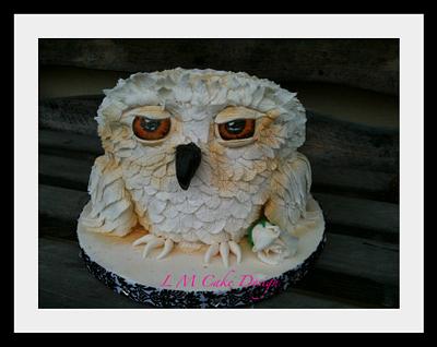 A Hoot!  My Owl Cake - Cake by Lisa Templeton