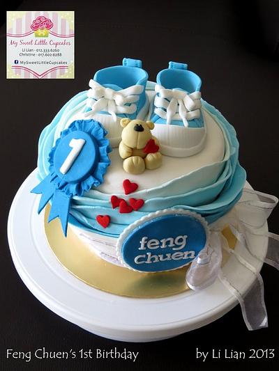 Feng Chuen's 1st Birthday - Cake by LiLian Chong