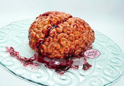 Brain cake - Cake by Lenkydorty