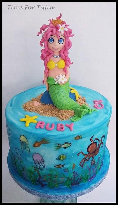 Mermaid - Cake by Time for Tiffin 
