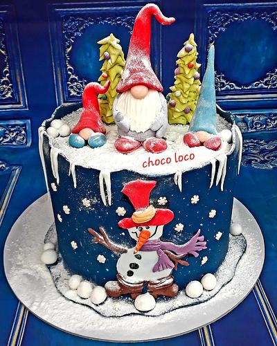 Christmas cake - Cake by Choco loco