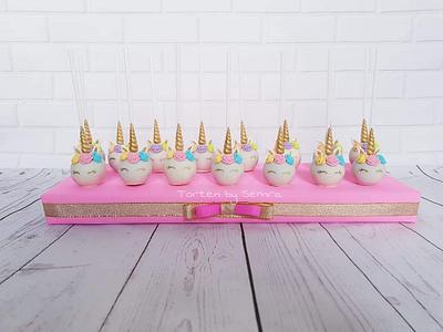 Unicorn Cakepops - Cake by TortenbySemra