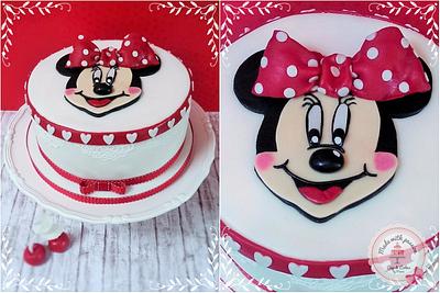 Last minute Minnie Mouse  - Cake by Maria *cakes made with passion*