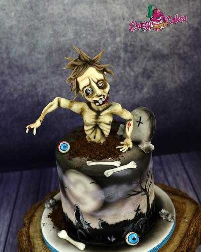 Zombie cake - Cake by crazycakes