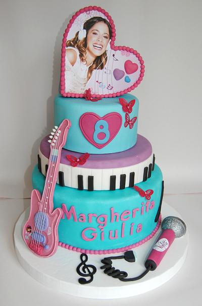 MARGHERITA 8" birthday - Cake by BRICIOLE DI TORTA di MARIA SILVIA CHECCACCI