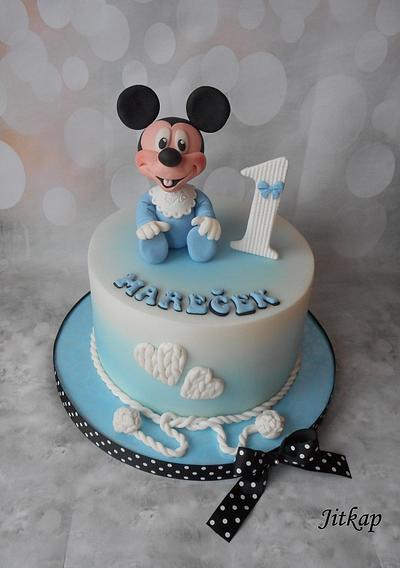 Mickey Mouse cake - Cake by Jitkap