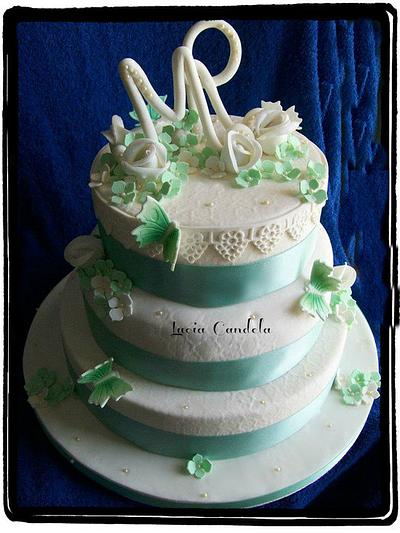Romantica promessa.... - Cake by LUXURY CAKE BY LUCIA CANDELA