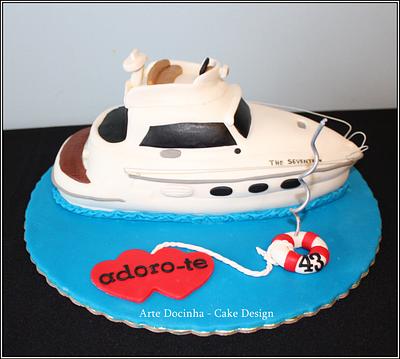 Barco - Cake by Arte docinha - cake design 