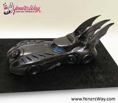 Batmobile Cake - Cake by Serdar Yener | Yeners Way - Cake Art Tutorials