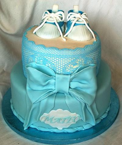 For baby boy. - Cake by Majjja19