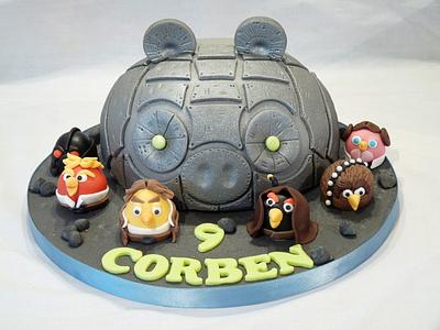 ANGRY BIRDS STARWARS CAKE - Cake by Grace's Party Cakes