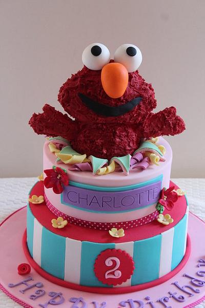 Exploding Elmo - Cake by misscouture