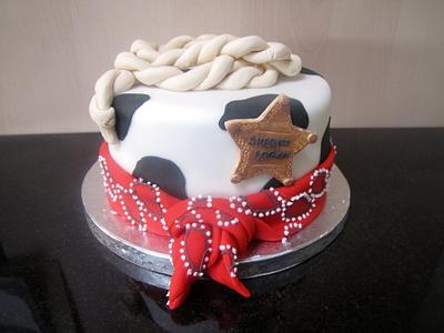 Cowboy Cake - Cake by Laura's Sweet Designs
