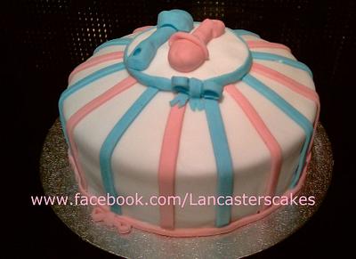 Baby shower cake - Cake by Lancasterscakes