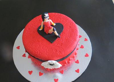 Betty Boop - Cake by Maty Sweet's Designs