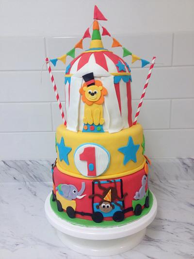 Circus Cake - Cake by minicakelove