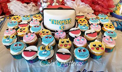 Pokemon cake and cupcakes - Cake by Donna Tokazowski- Cake Hatteras, Martinsburg WV