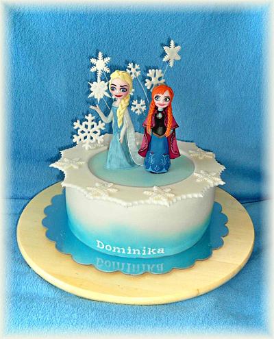 Frozen - Cake by Mischell