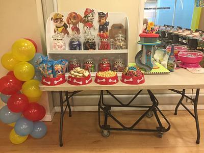 Little mans Paw Patrol Party - Cake by Charlotte