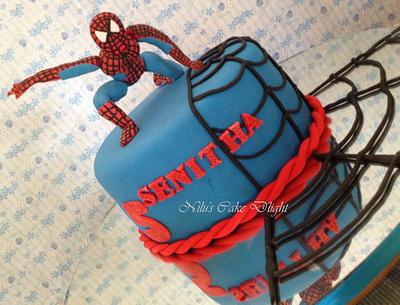 Spider man cake - Cake by Nilu's Cake D'lights