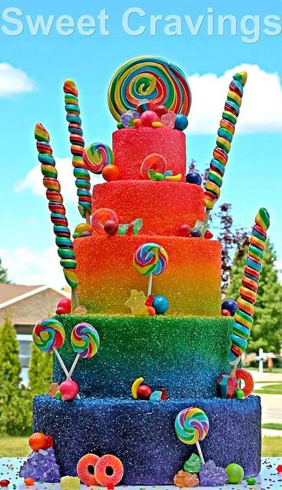 Taste the rainbow - Cake by mycravings