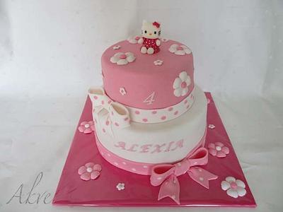 Hello Kitty - Cake by akve