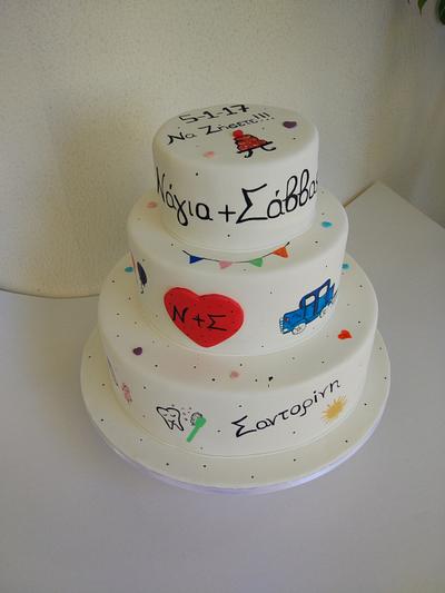 Wedding cake - Cake by nef_cake_deco
