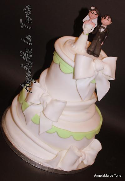 wedding cake - Cake by AngelaMa Le Torte