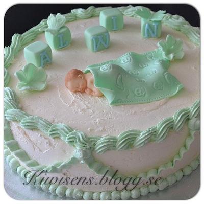 Christening cake  - Cake by Caroline