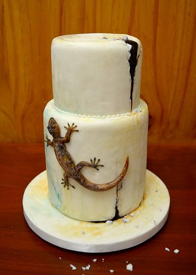 the lizard - Cake by Kelvin Chua