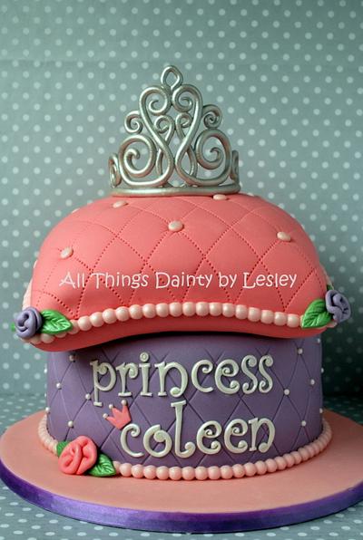 Princess Theme Birthday Cake - Cake by All Things Dainty by Lesley