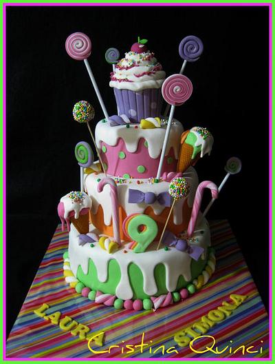 Candy cake - Cake by Cristina Quinci