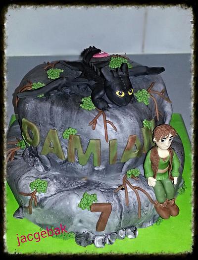 how to train your dragon - Cake by jac  gebak