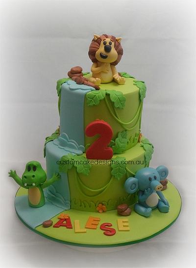 Raa Raa the Lion Birthday Cake - Cake by Custom Cake Designs