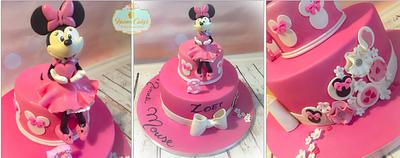 Minnie Mouse cake - Cake by Marlena