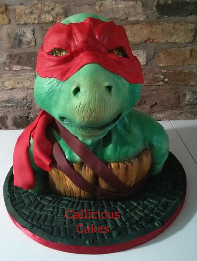 Raphael.. Ninja Turtle Cake - Cake by Calli Creations