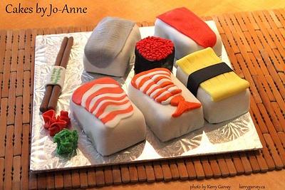 Sushi! - Cake by Cakes by Jo-Anne