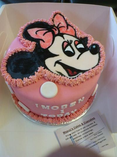 Mickey Mouse & Minnie Mouse 6" cakes twins cakes - Cake by Deborah Wagstaff