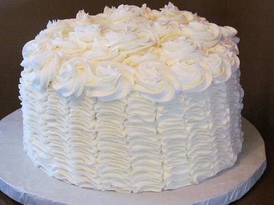 Ruffled cake - Cake by Pamela