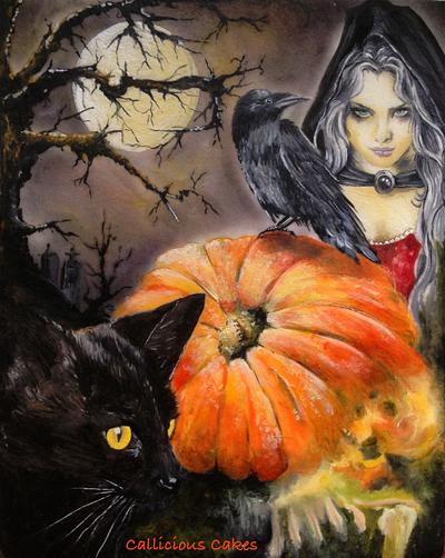 Halloween Twilight - Cake by Calli Creations