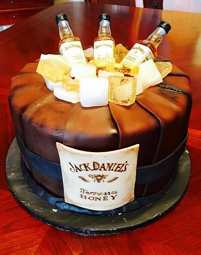 Jack Daniels cake  - Cake by Nicky4rn