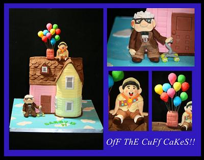 Disney's Up cake! - Cake by OfF ThE CuFf CaKeS!!