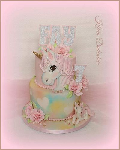 Magic of unicorns - Cake by Karen Dodenbier