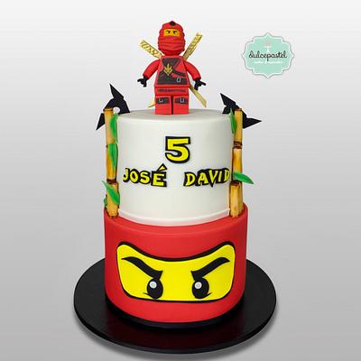 Torta Ninjago Cake - Torta Lego Cake - Cake by Dulcepastel.com