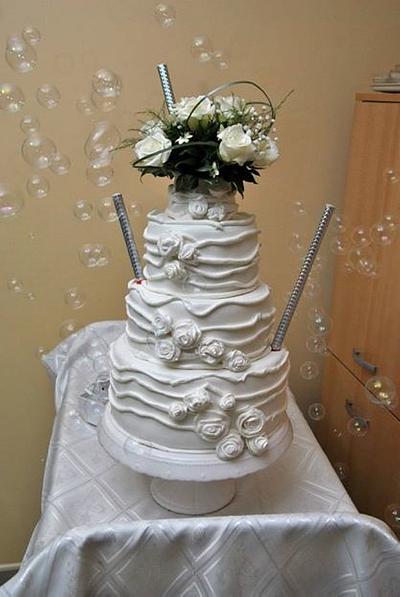 Wedding cake - Cake by Katarina
