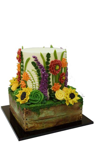 Boho Box - Cake by Queen of Hearts Couture Cakes