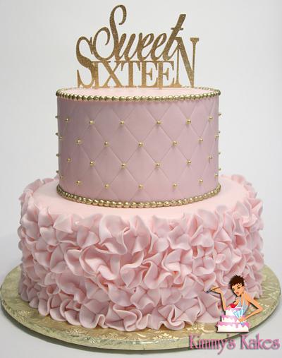 Sweet 16 - Cake by Kimmy's Kakes