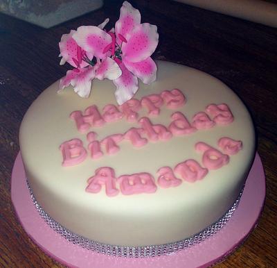 Birthday Cake for adult woman - Cake by Joyful Cakes